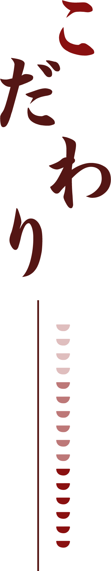 こだわり